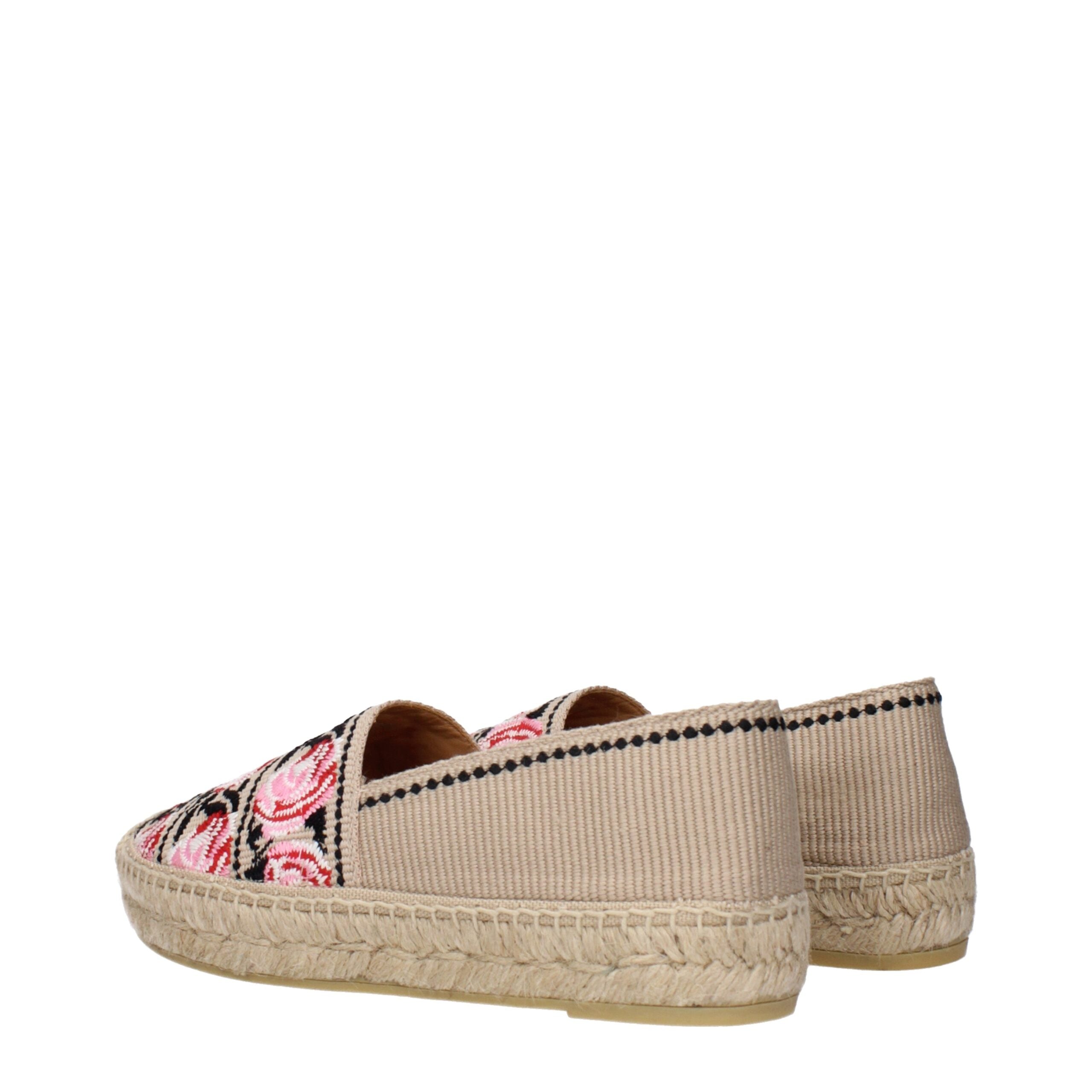 Prada Beige Fabric Espadrilles Prada