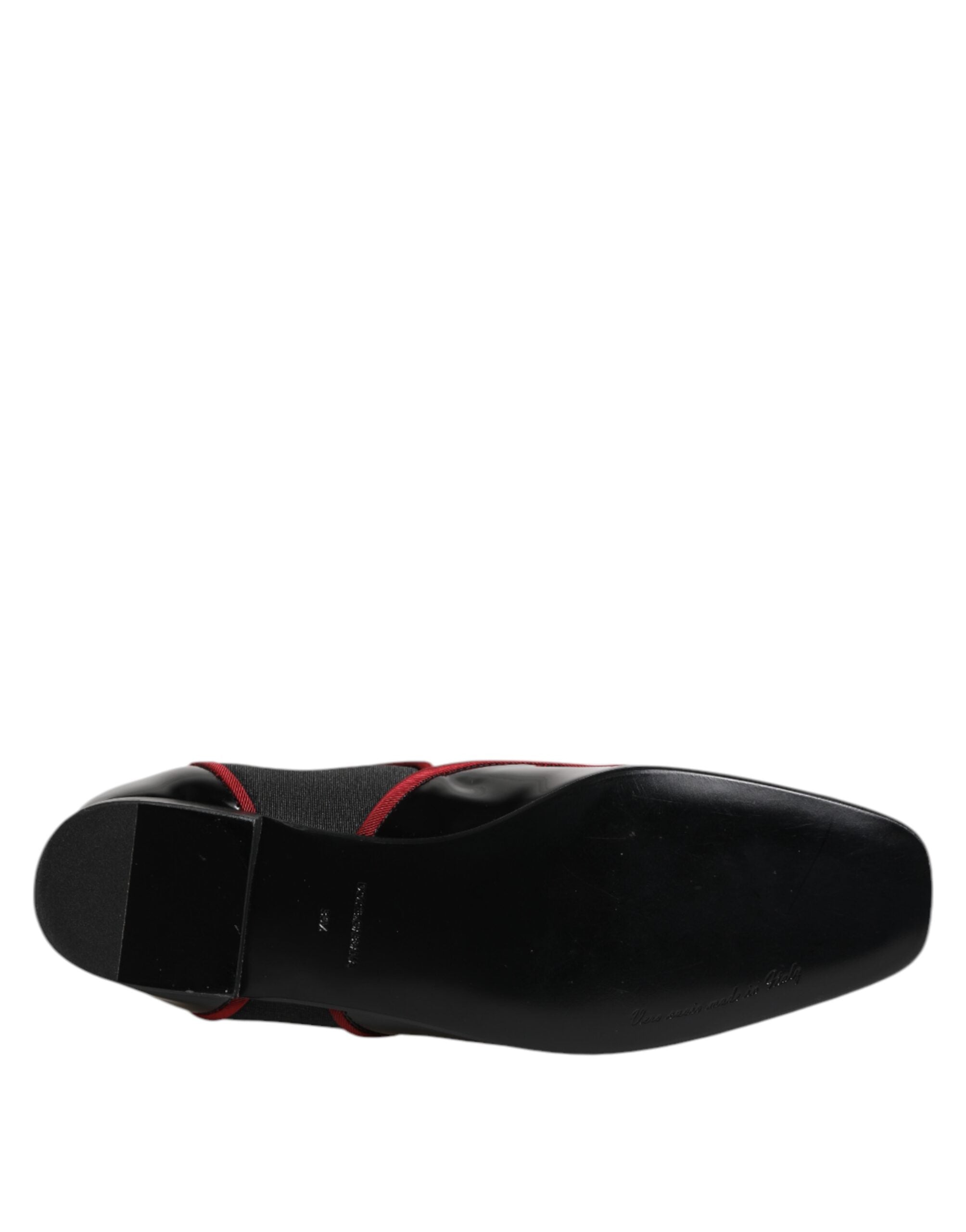 Dolce & Gabbana Black Jackie Buttoned Chelsea Boots Shoes Dolce & Gabbana