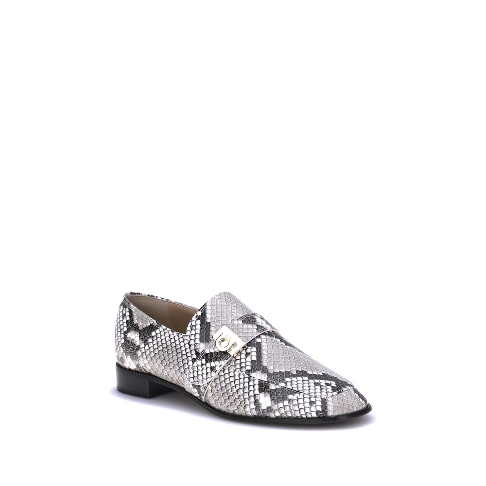 Ferragamo Python print leather Loafers Ferragamo