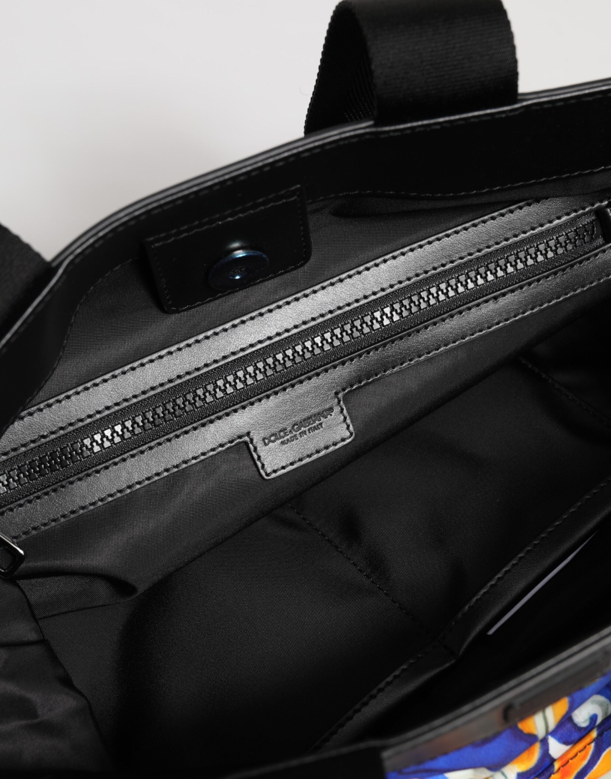 Dolce & Gabbana Multicolor Maiolica Print Tote Shoulder Strap Bag Dolce & Gabbana