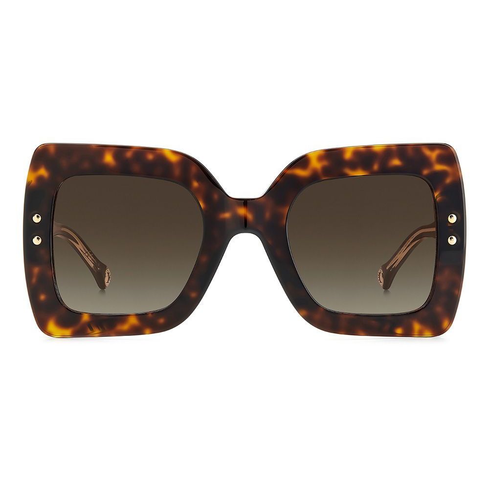 Carolina Herrera Brown Acetate Sunglasses Carolina Herrera