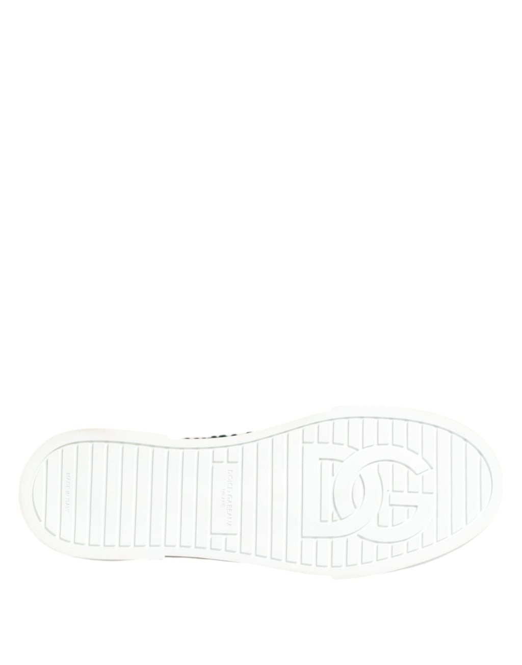 Dolce & Gabbana Green Portofino Crystal DG Logo Sneakers Shoes Dolce & Gabbana