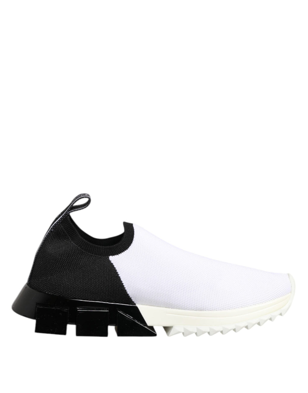 Dolce & Gabbana White Black Low Top Sorrento Sneakers Shoes Dolce & Gabbana