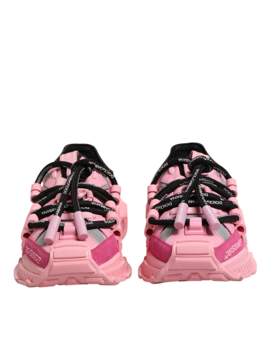 Dolce & Gabbana Pink Low Top Space Women Sneakers Shoes Dolce & Gabbana