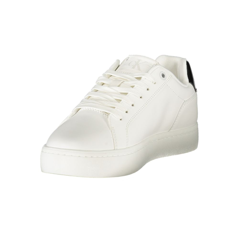 Calvin Klein White Leather Women Sneaker Calvin Klein