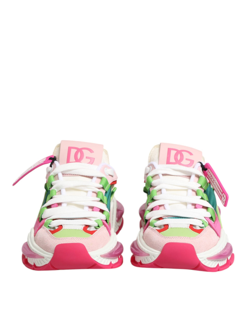 Dolce & Gabbana Multicolor Leather Airmaster Low Top Sneaker Shoes Dolce & Gabbana