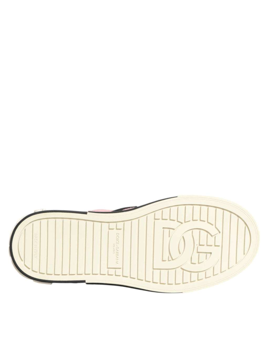 Dolce & Gabbana Pink Quilted Nylon Slip-On Sneaker Shoes Dolce & Gabbana