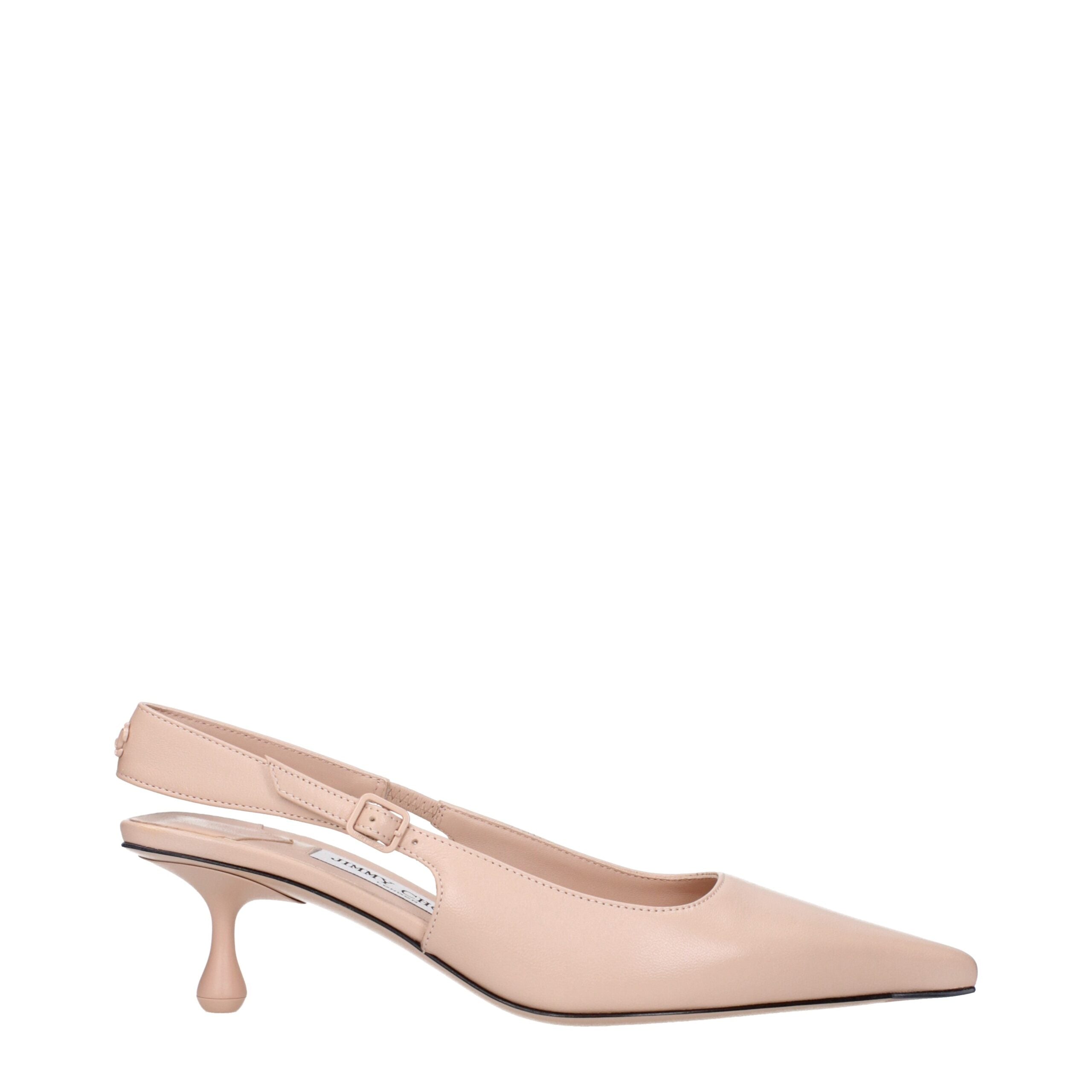 Jimmy Choo Pink Leather High Heel Pumps Jimmy Choo