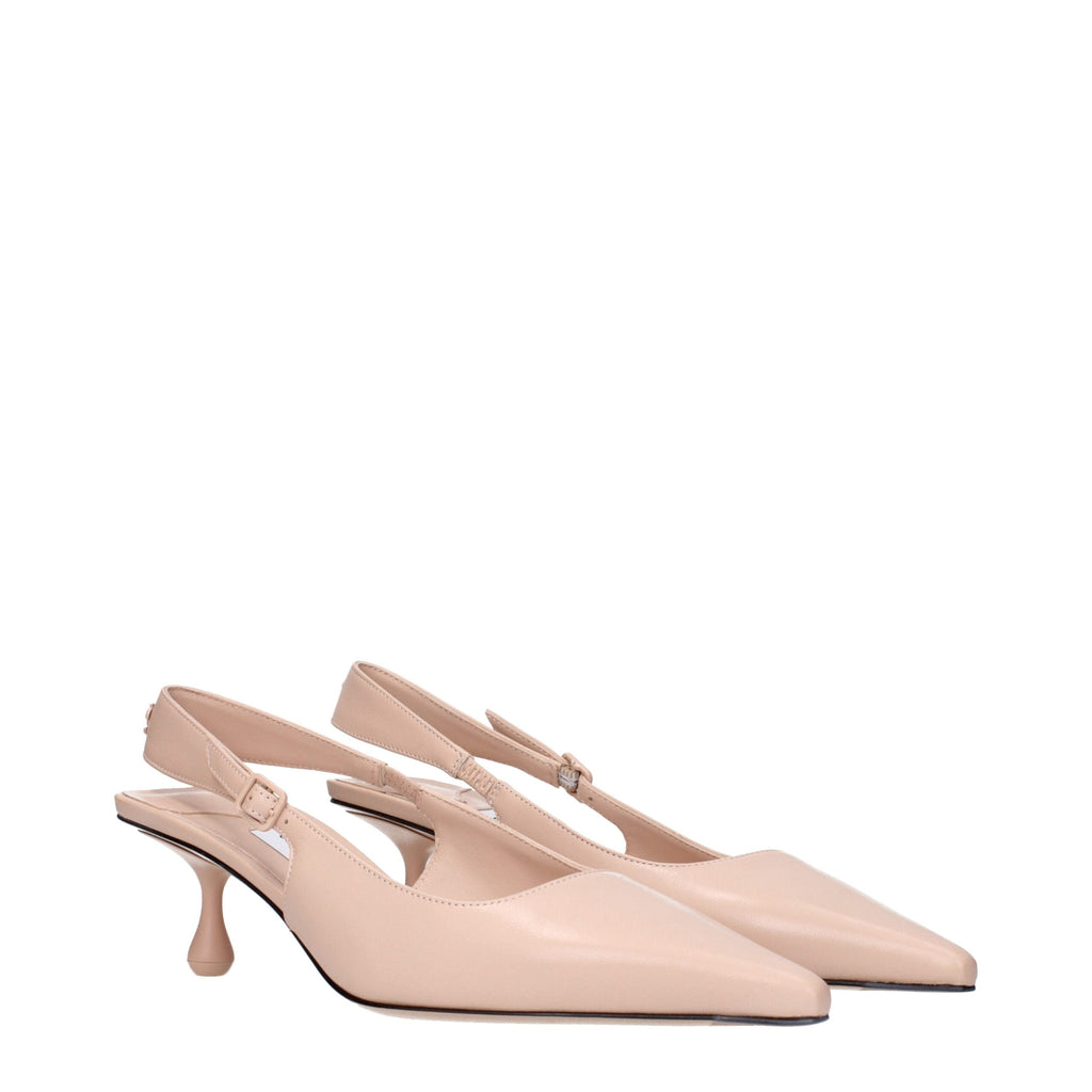 Jimmy Choo Pink Leather High Heel Pumps Jimmy Choo