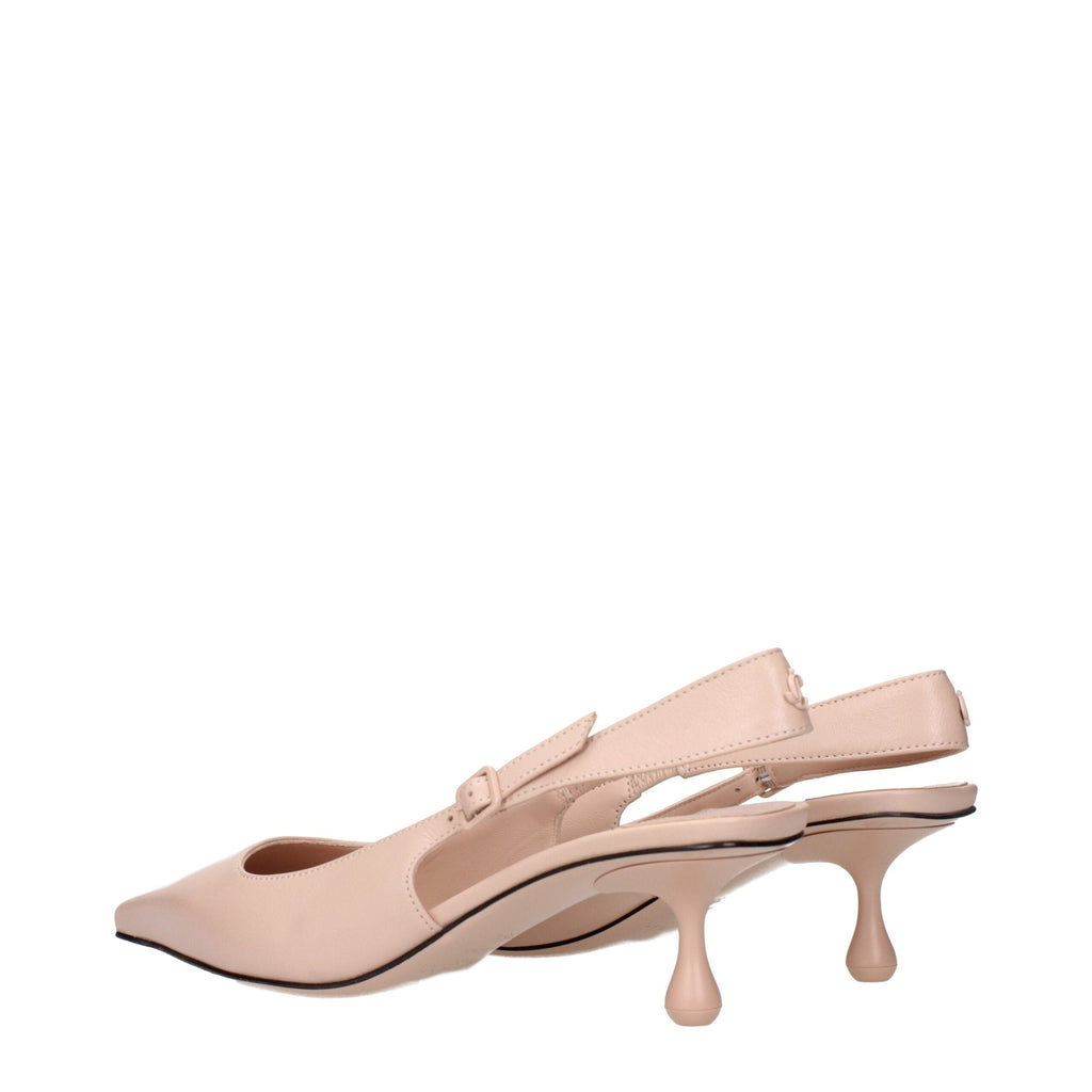 Jimmy Choo Pink Leather High Heel Pumps Jimmy Choo