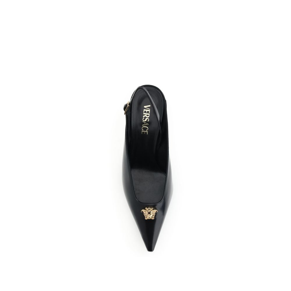 Versace La Medusa slingback Pumps Versace