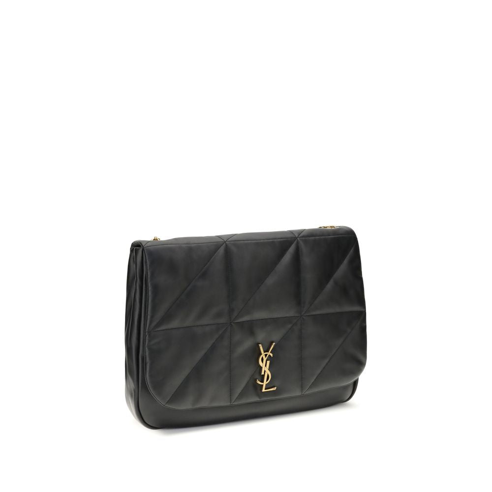 Saint Laurent Black Lamb Ovis Aries Aries Shoulder Bag Saint Laurent
