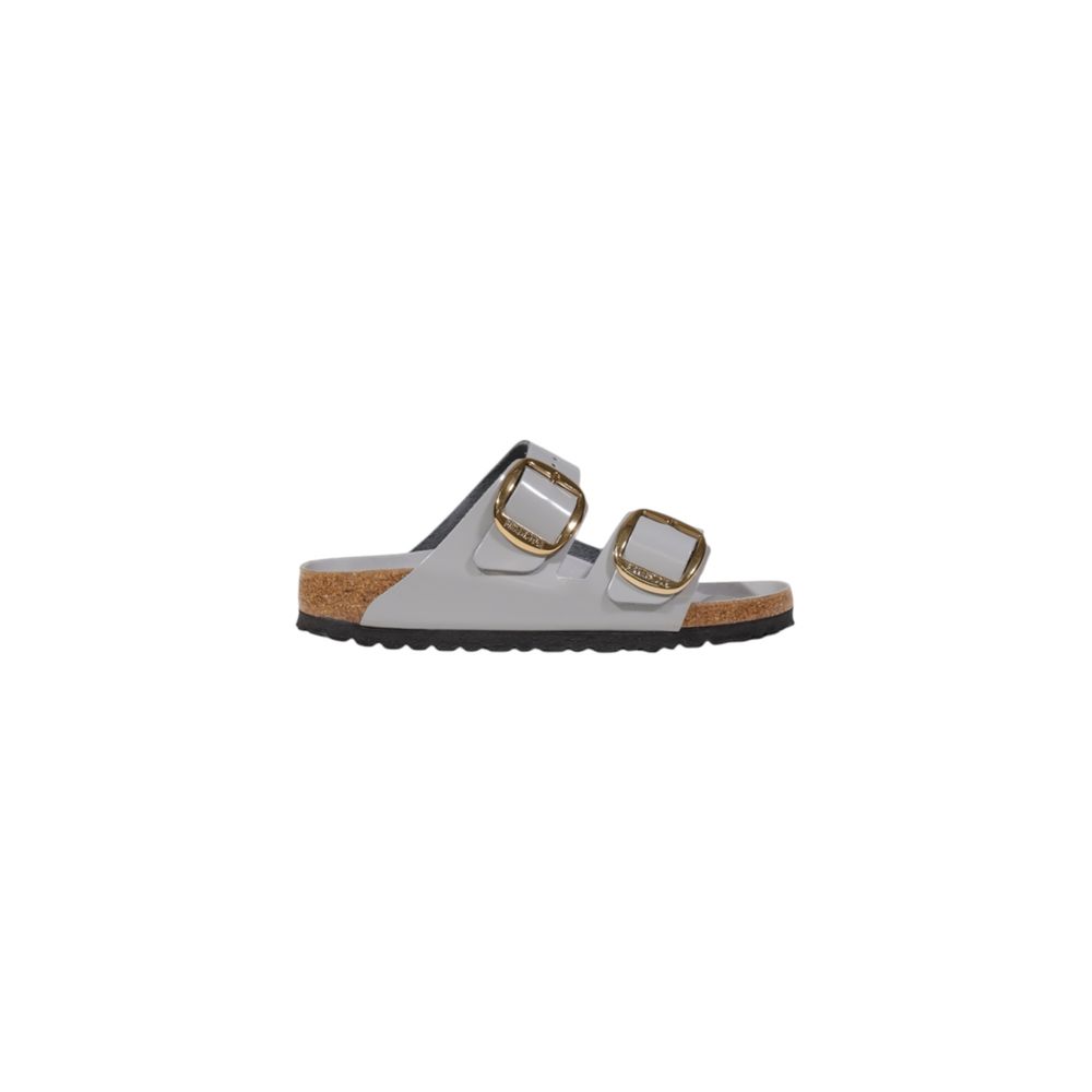 Birkenstock Gray Leather Slipper Birkenstock