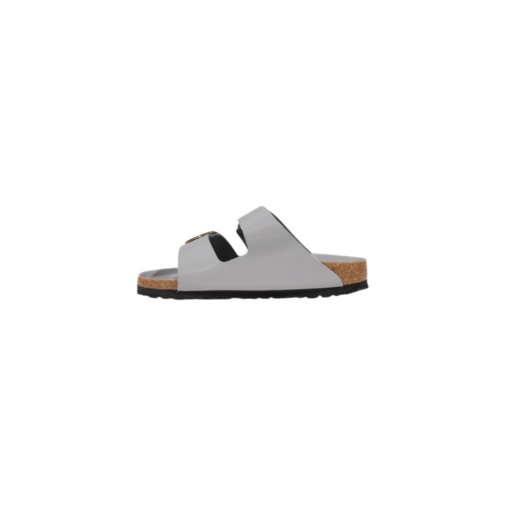 Birkenstock Gray Leather Slipper Birkenstock