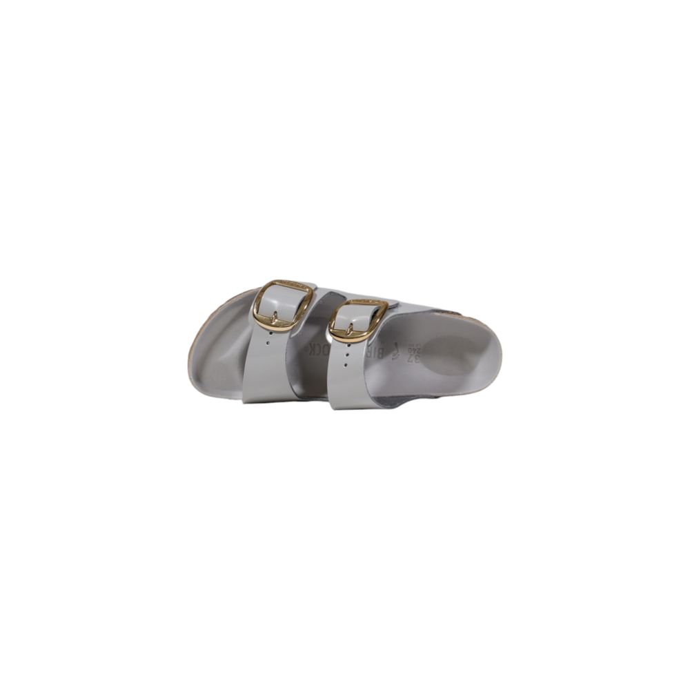 Birkenstock Gray Leather Slipper Birkenstock