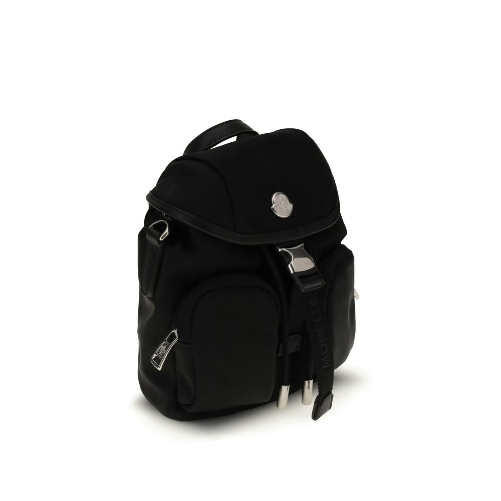 Moncler Black Leather Backpack Moncler