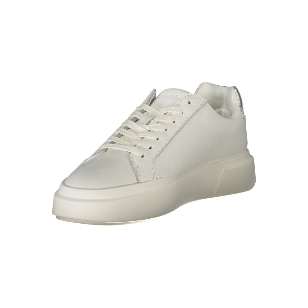 Calvin Klein White Leather Women Sneaker Calvin Klein