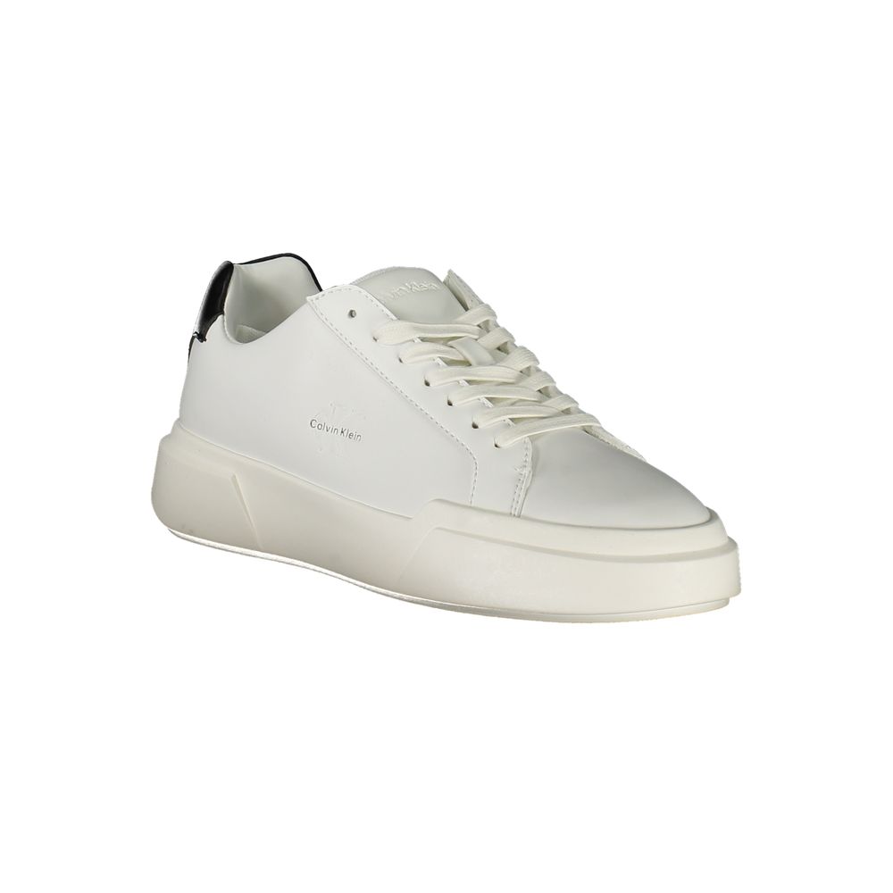 Calvin Klein White Leather Women Sneaker Calvin Klein