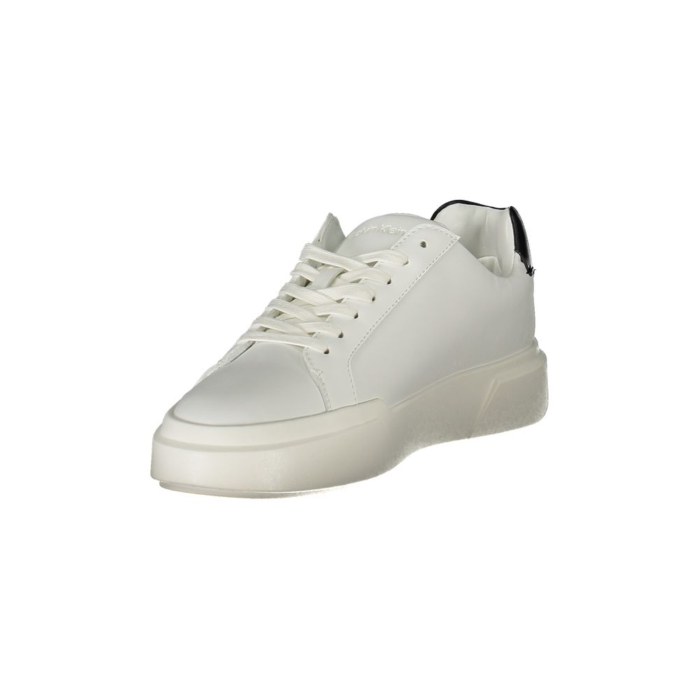 Calvin Klein White Leather Women Sneaker Calvin Klein