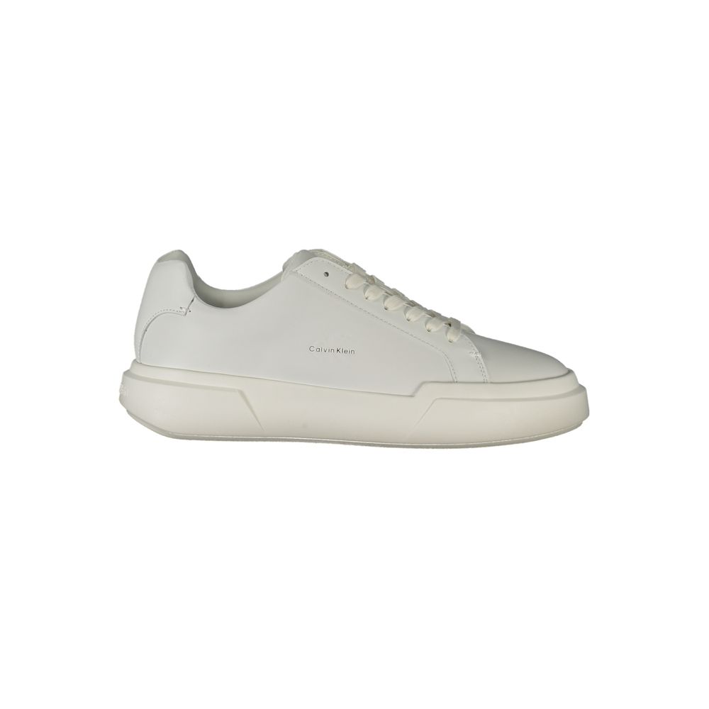 Calvin Klein White Leather Women Sneaker Calvin Klein