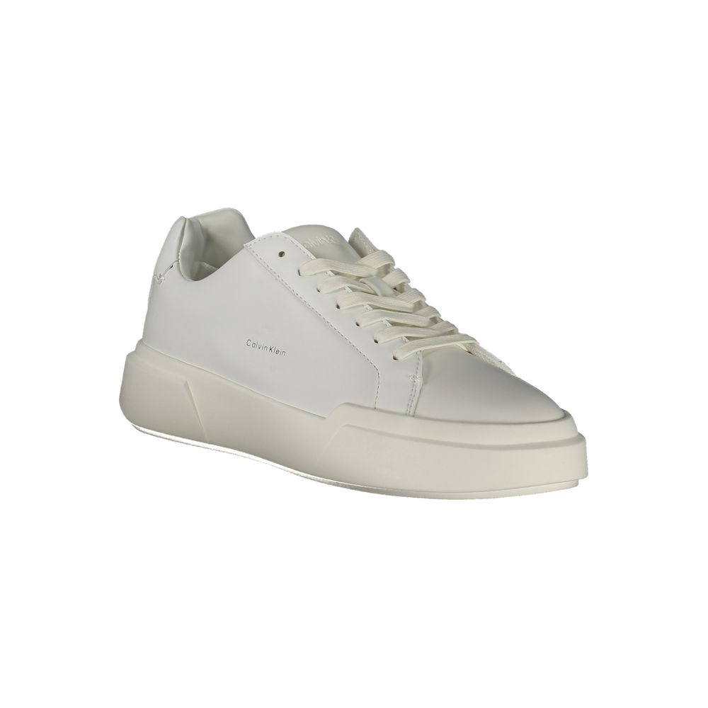 Calvin Klein White Leather Women Sneaker Calvin Klein