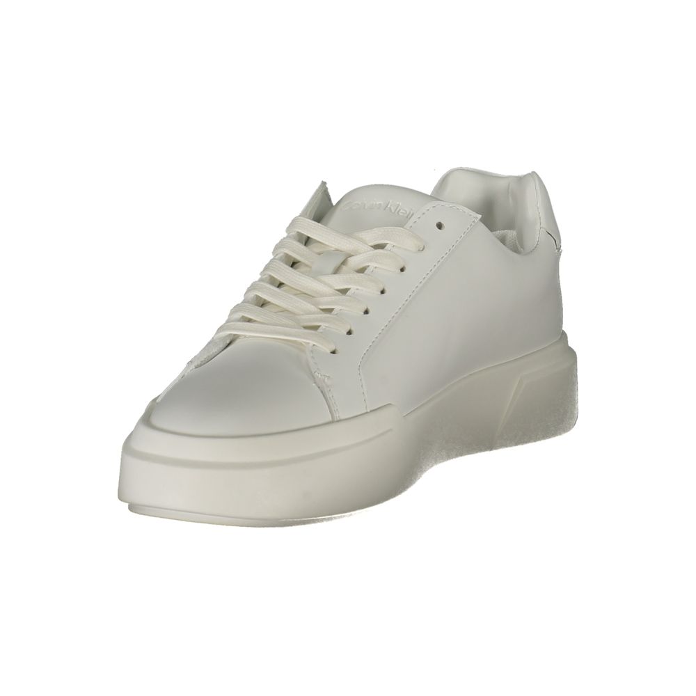 Calvin Klein White Leather Women Sneaker Calvin Klein
