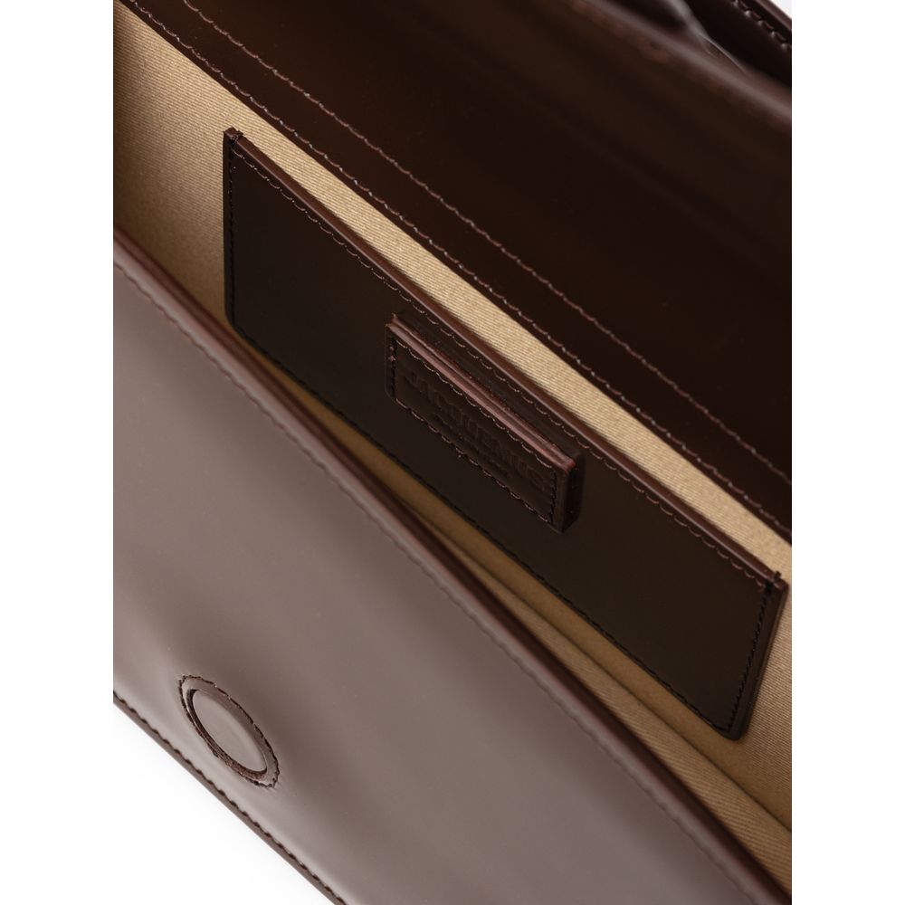 Jacquemus Brown Leather Handbag Jacquemus