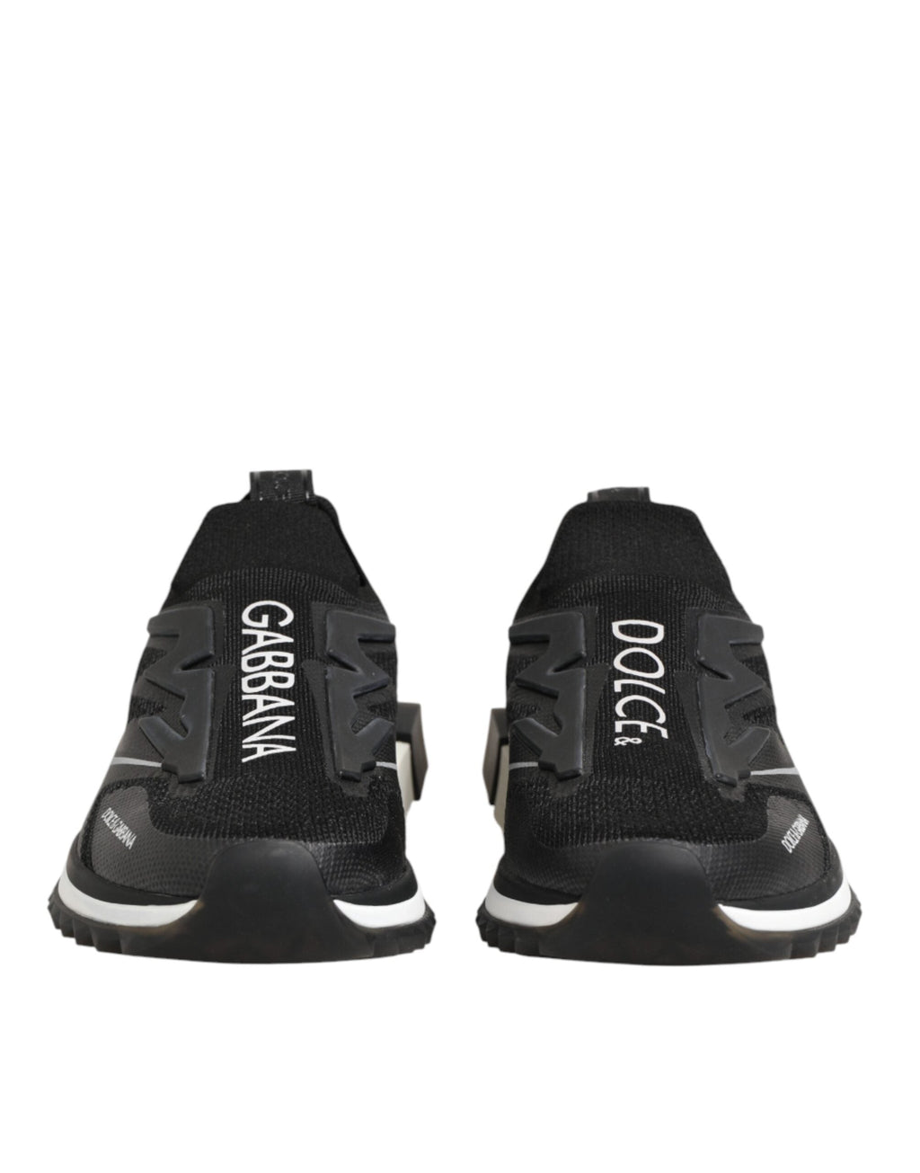 Dolce & Gabbana Black SORRENTO Sport Stretch Sneakers Shoes Dolce & Gabbana