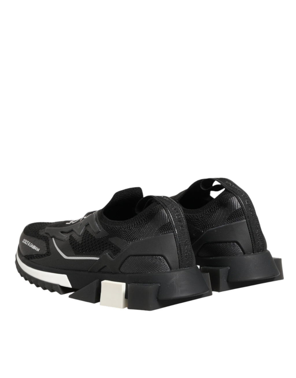Dolce & Gabbana Black SORRENTO Sport Stretch Sneakers Shoes Dolce & Gabbana