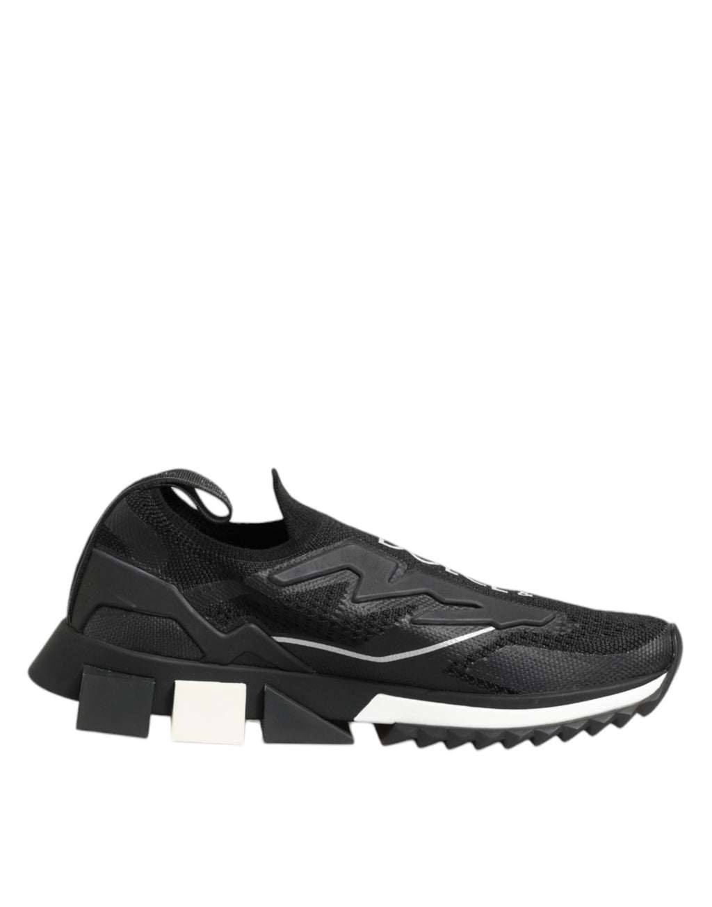 Dolce & Gabbana Black SORRENTO Sport Stretch Sneakers Shoes Dolce & Gabbana