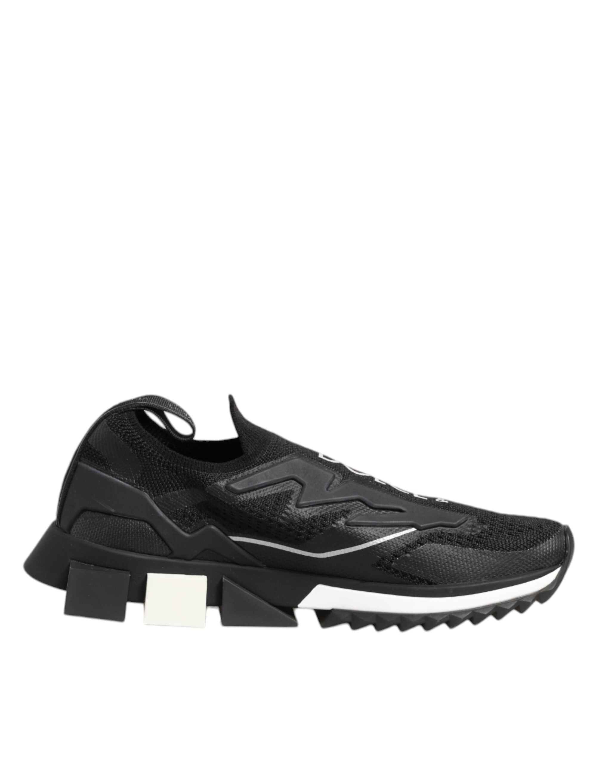 Dolce & Gabbana Black SORRENTO Sport Stretch Sneakers Shoes Dolce & Gabbana