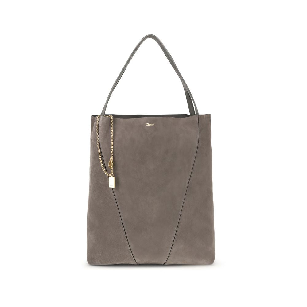 Chloé Spin suede Tote Bag Chloé