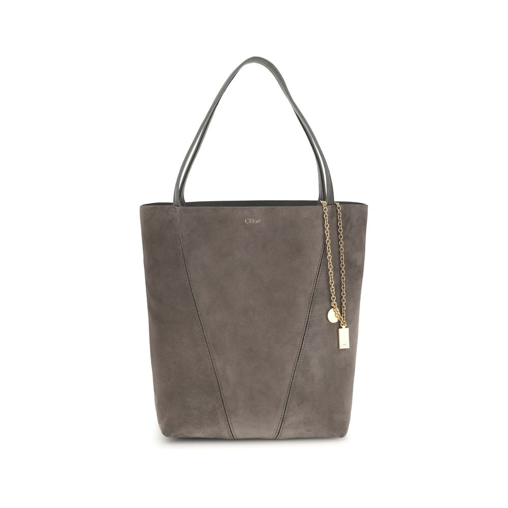 Chloé Suede Spin Tote Bag Chloé