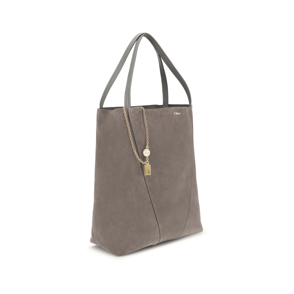 Chloé Spin suede Tote Bag Chloé