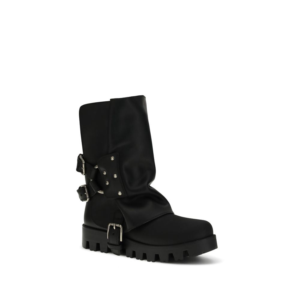Dolce & Gabbana Leather Ankle Boots Dolce & Gabbana