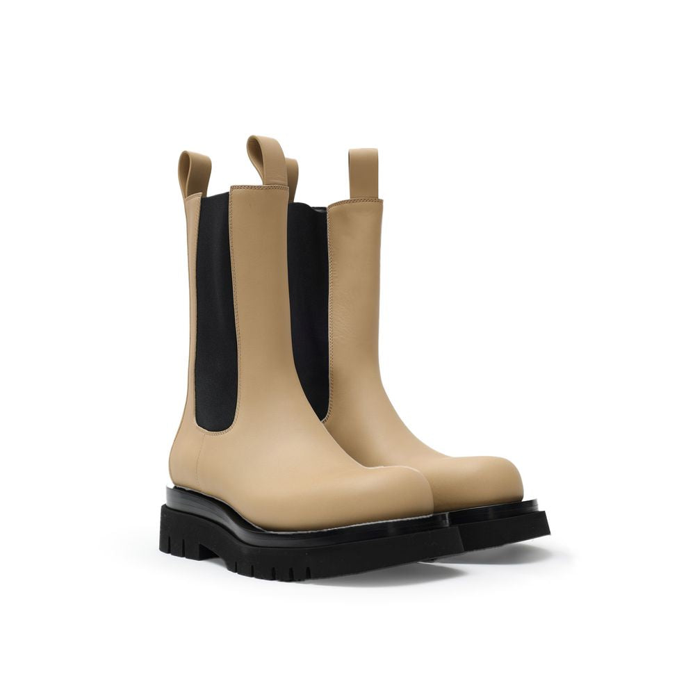 Bottega Veneta Beige Leather Boot Bottega Veneta