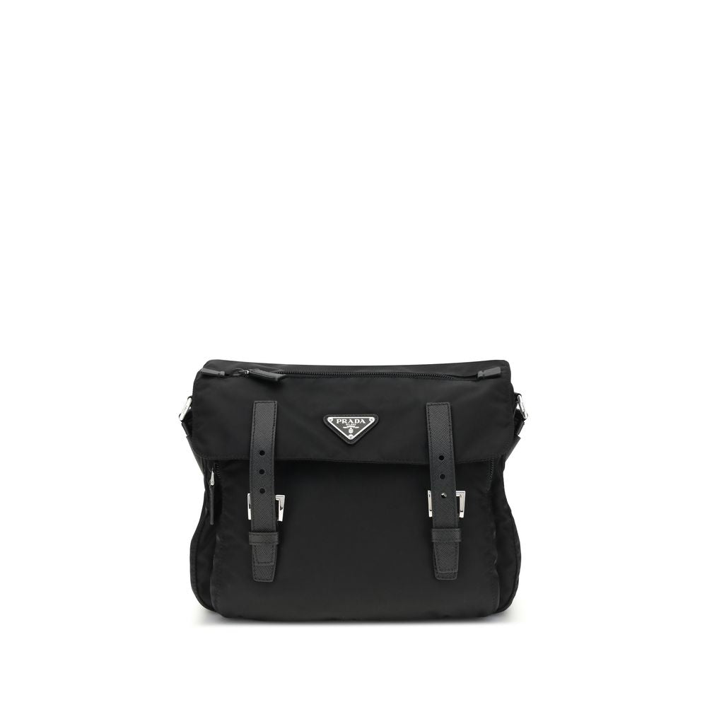 Prada Black Polyamide Shoulder Bag Prada