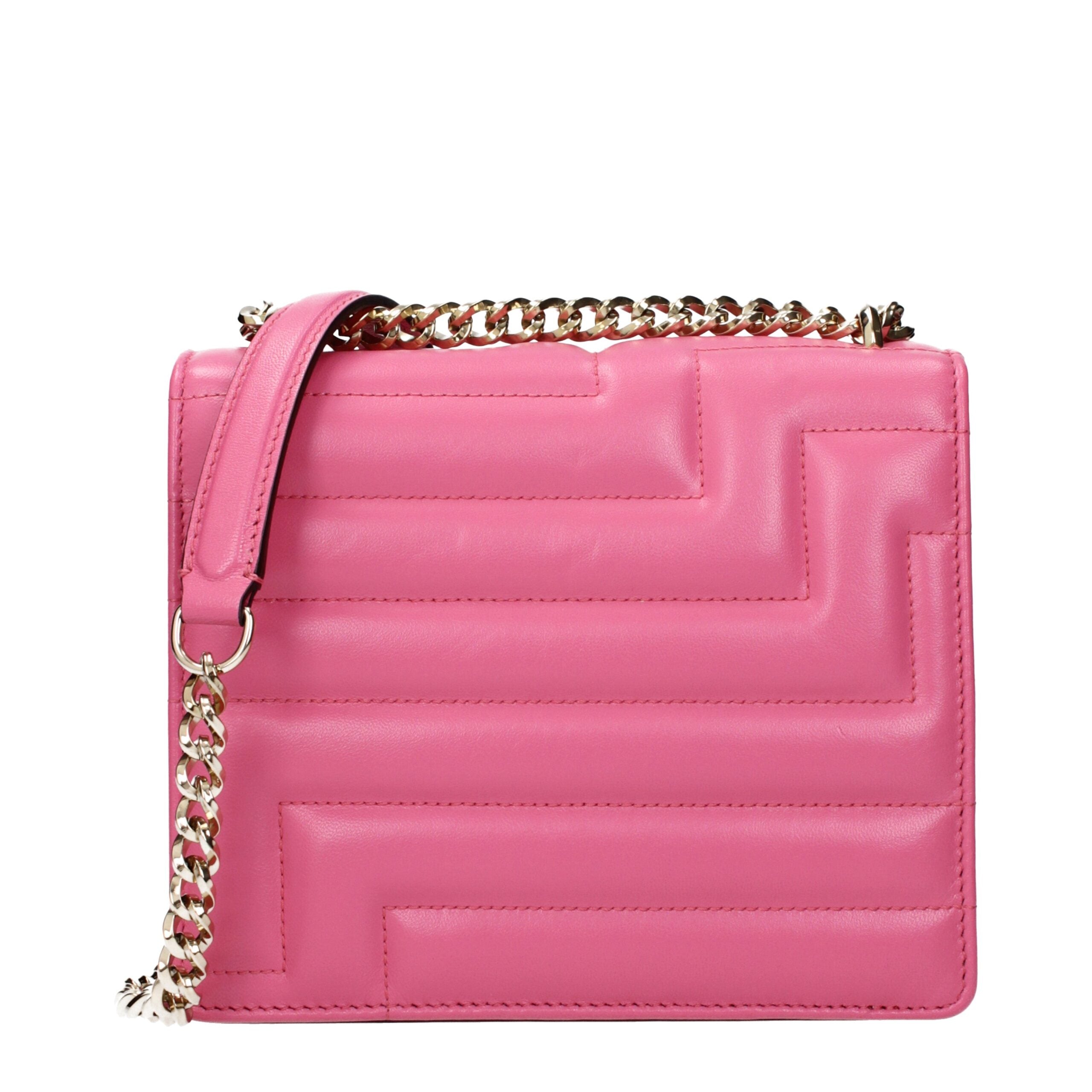 Jimmy Choo Pink Leather Shoulder Bag Jimmy Choo