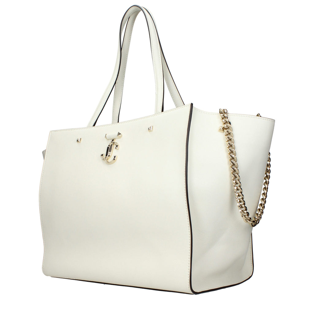 Jimmy Choo White Leather Shoulder Bag Jimmy Choo
