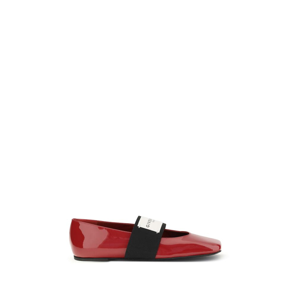 Givenchy Patent-leather Squared Ballerinas Givenchy