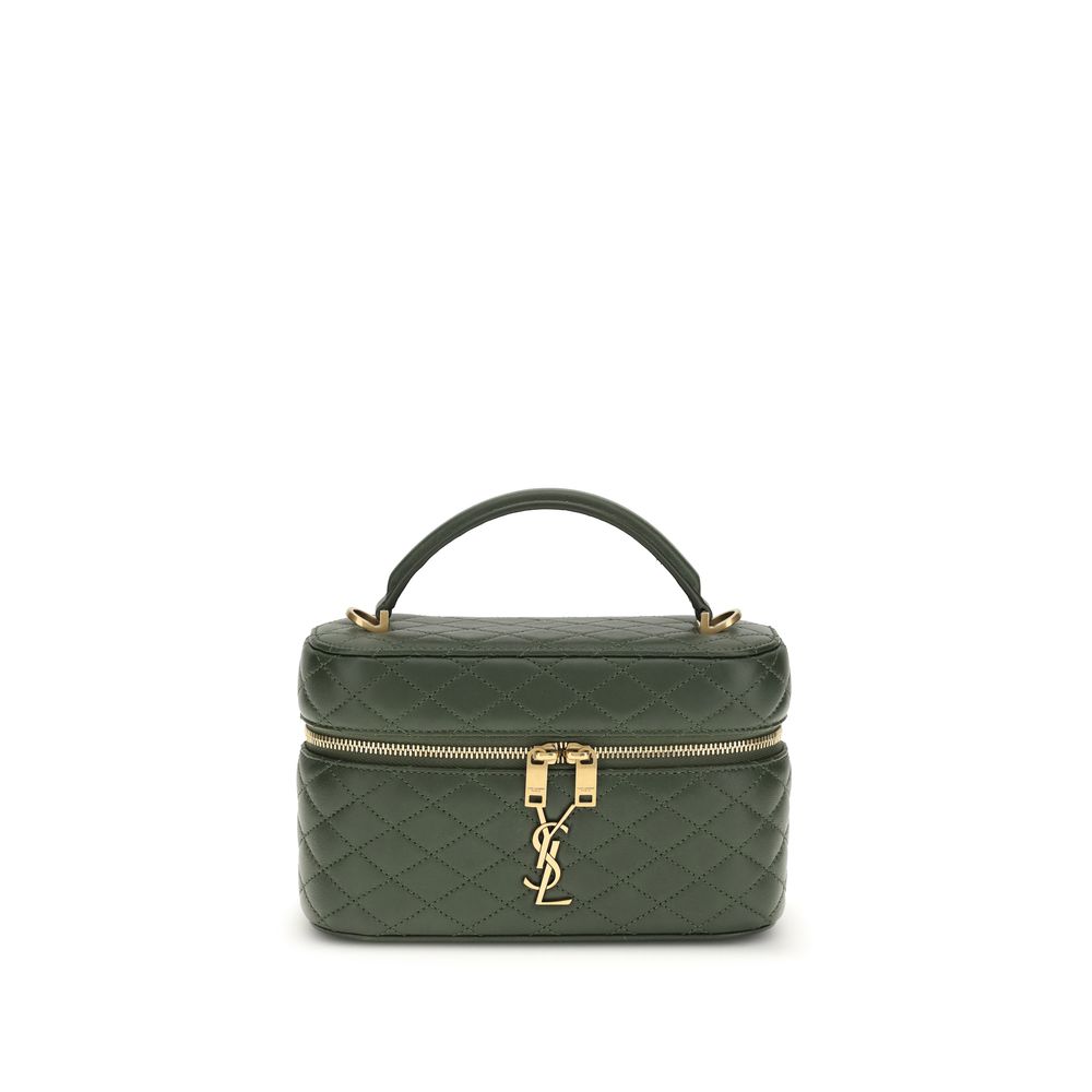 Saint Laurent Green Calf Leather Bos Taurus Handbag Saint Laurent