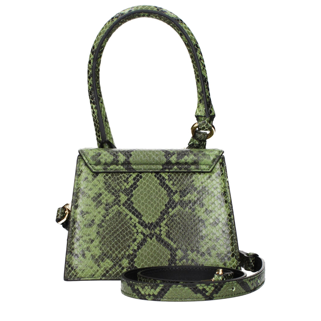 Jacquemus Green Leather Handbag Jacquemus